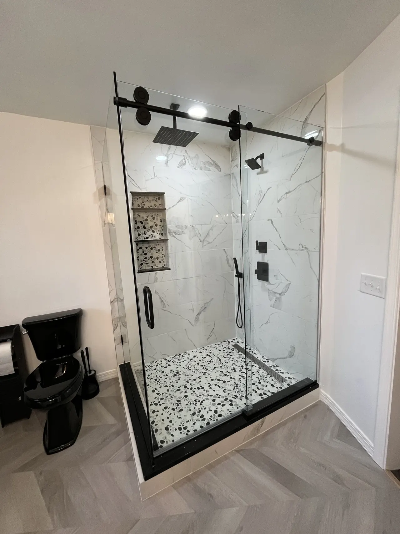 Residential Shower Glass Enclosure