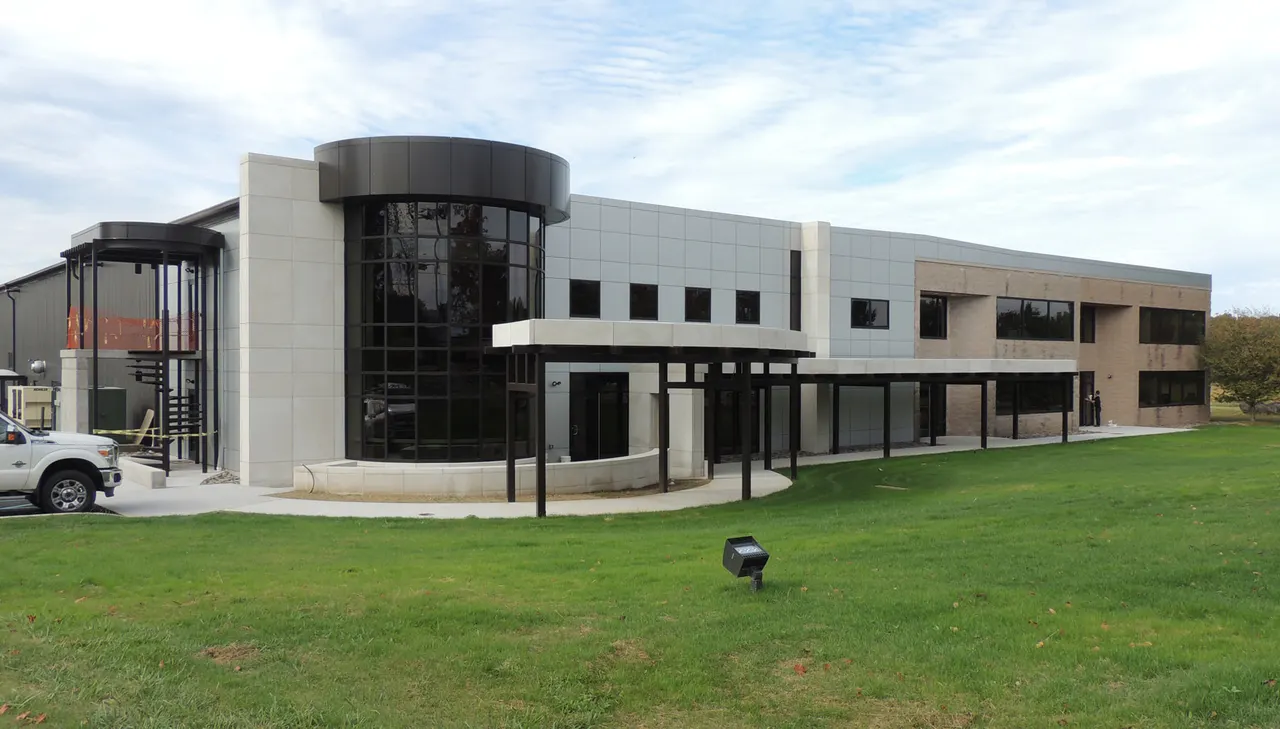 Commercial glass and glazing work by Mesko Glass.