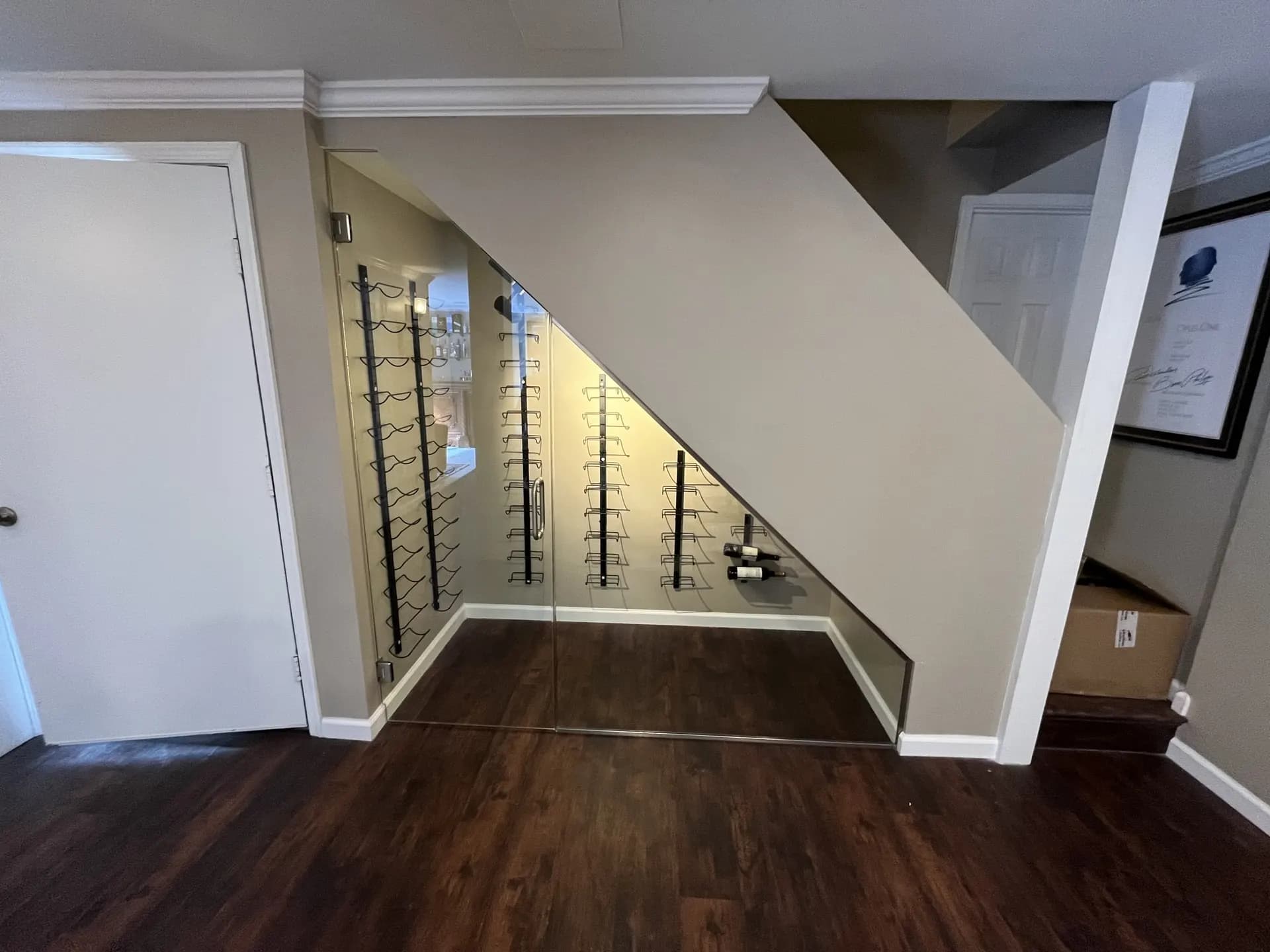 Specialty Wine Under Staircase