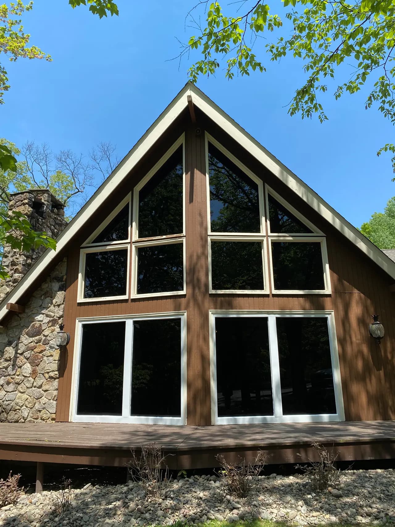 Replacement window and glass work by Mesko Glass.